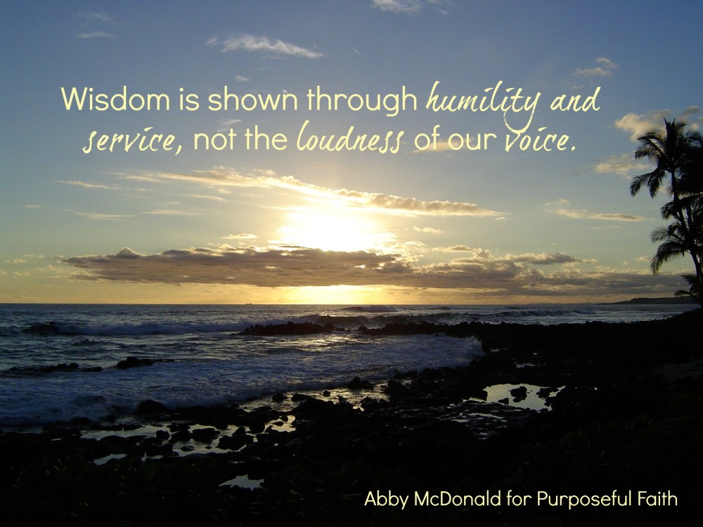 Let's Choose Humility Over Pride - Purposeful Faith